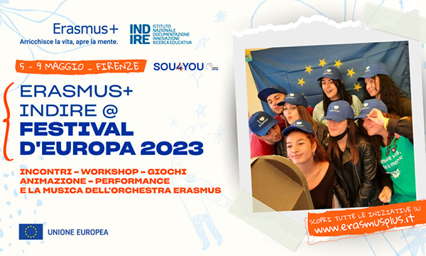 ERASMU+ INDIRE@ FESTIVAL D'EUROPA 2023