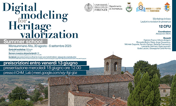 Digital modeling for Heritage valorization.