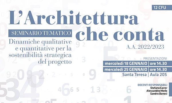 L'Architettura che conta