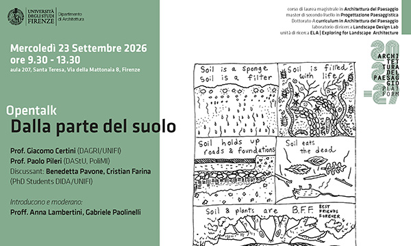 Opentalk - Dalla parte del suolo.