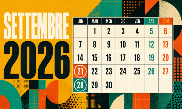 Calendario Didattico 2026/2027.
